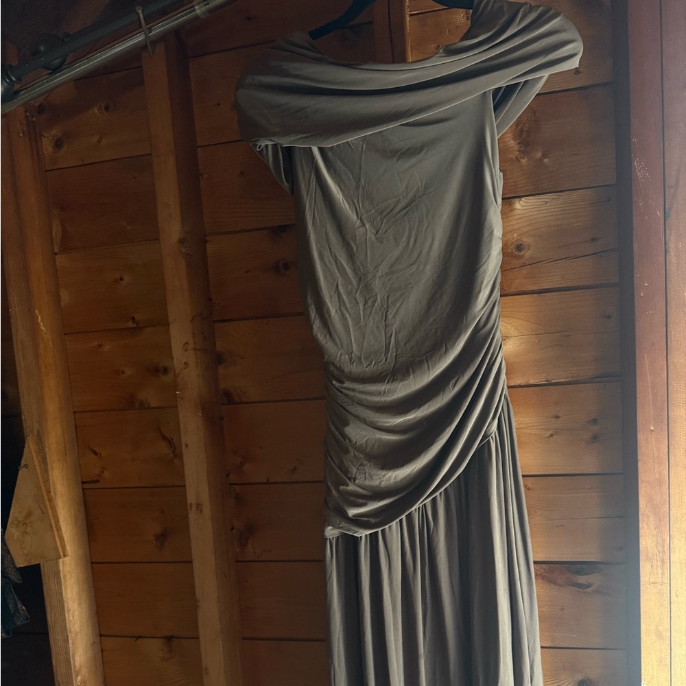 PrettyLittleThing Maxi Dress with Draped Detail